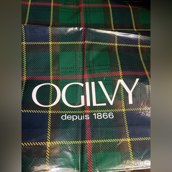 Ogilvy Store Plastic Shopping Bag - Picture 2 of 2